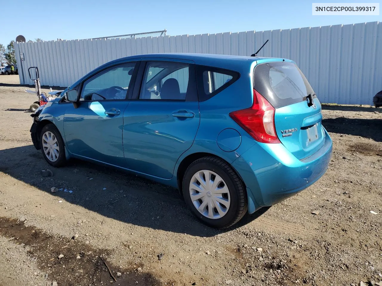 2016 Nissan Versa Note S VIN: 3N1CE2CP0GL399317 Lot: 75431134