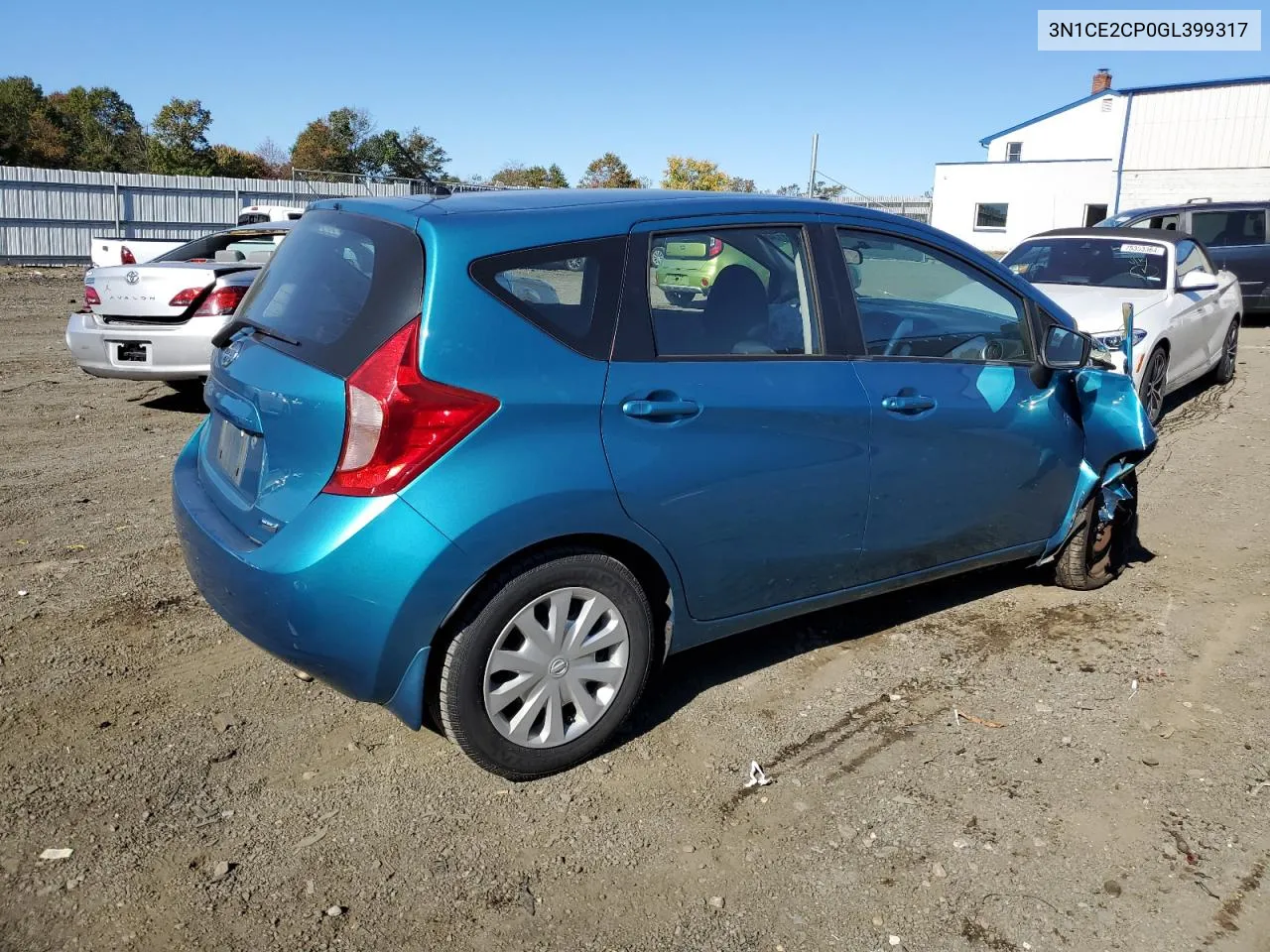 2016 Nissan Versa Note S VIN: 3N1CE2CP0GL399317 Lot: 75431134