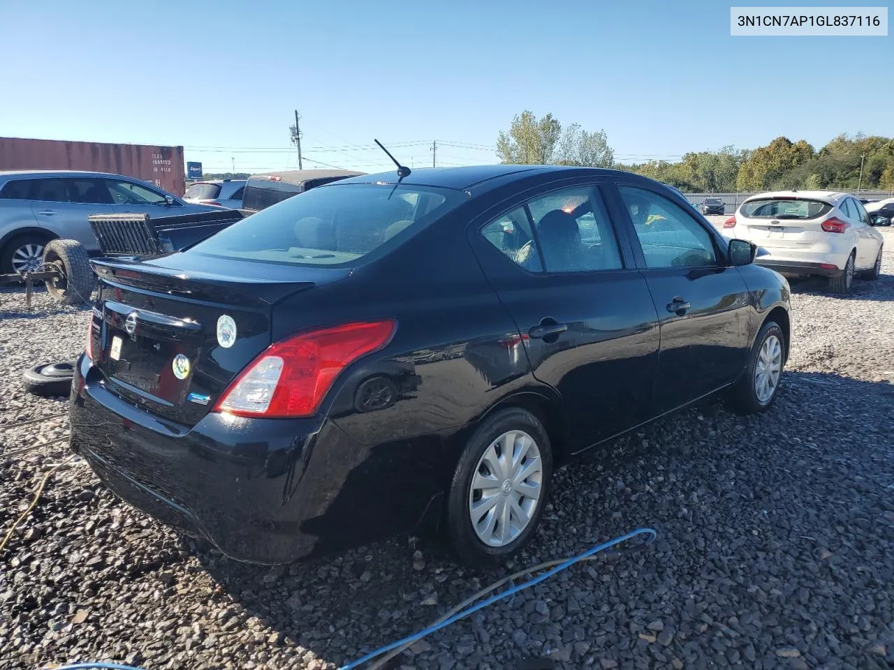 3N1CN7AP1GL837116 2016 Nissan Versa S