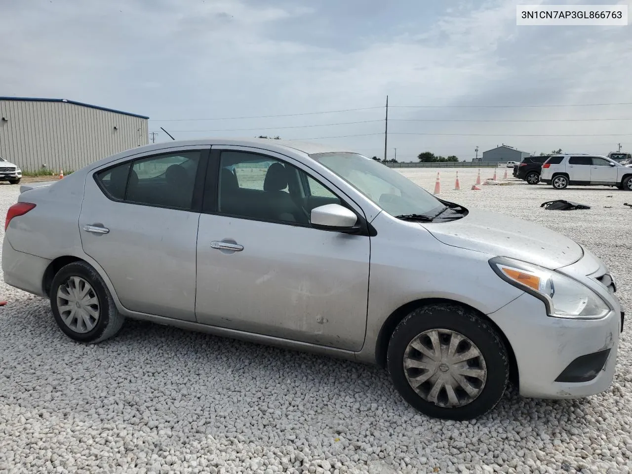 3N1CN7AP3GL866763 2016 Nissan Versa S