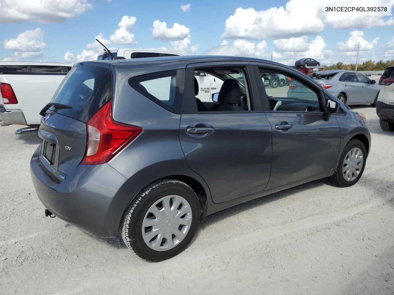 2016 Nissan Versa Note S VIN: 3N1CE2CP4GL392578 Lot: 75807464