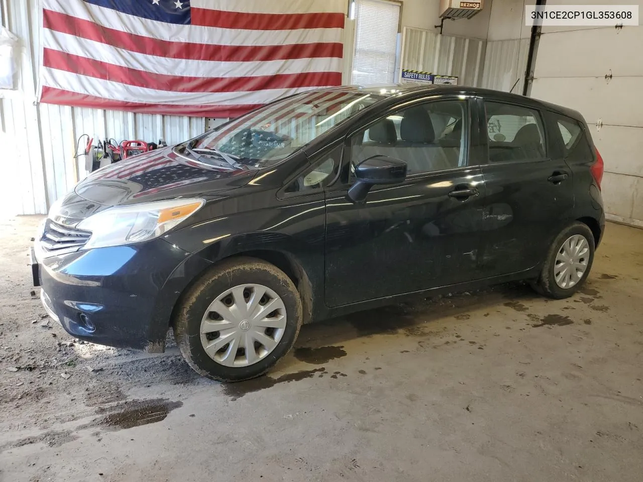 2016 Nissan Versa Note S VIN: 3N1CE2CP1GL353608 Lot: 75980134