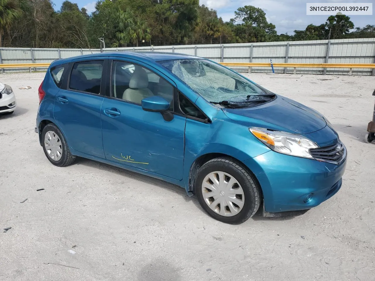 3N1CE2CP0GL392447 2016 Nissan Versa Note S