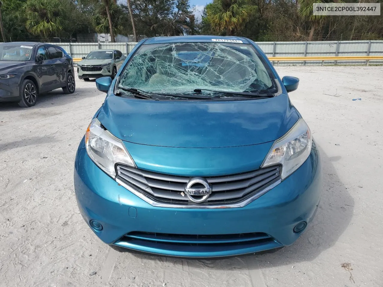 3N1CE2CP0GL392447 2016 Nissan Versa Note S