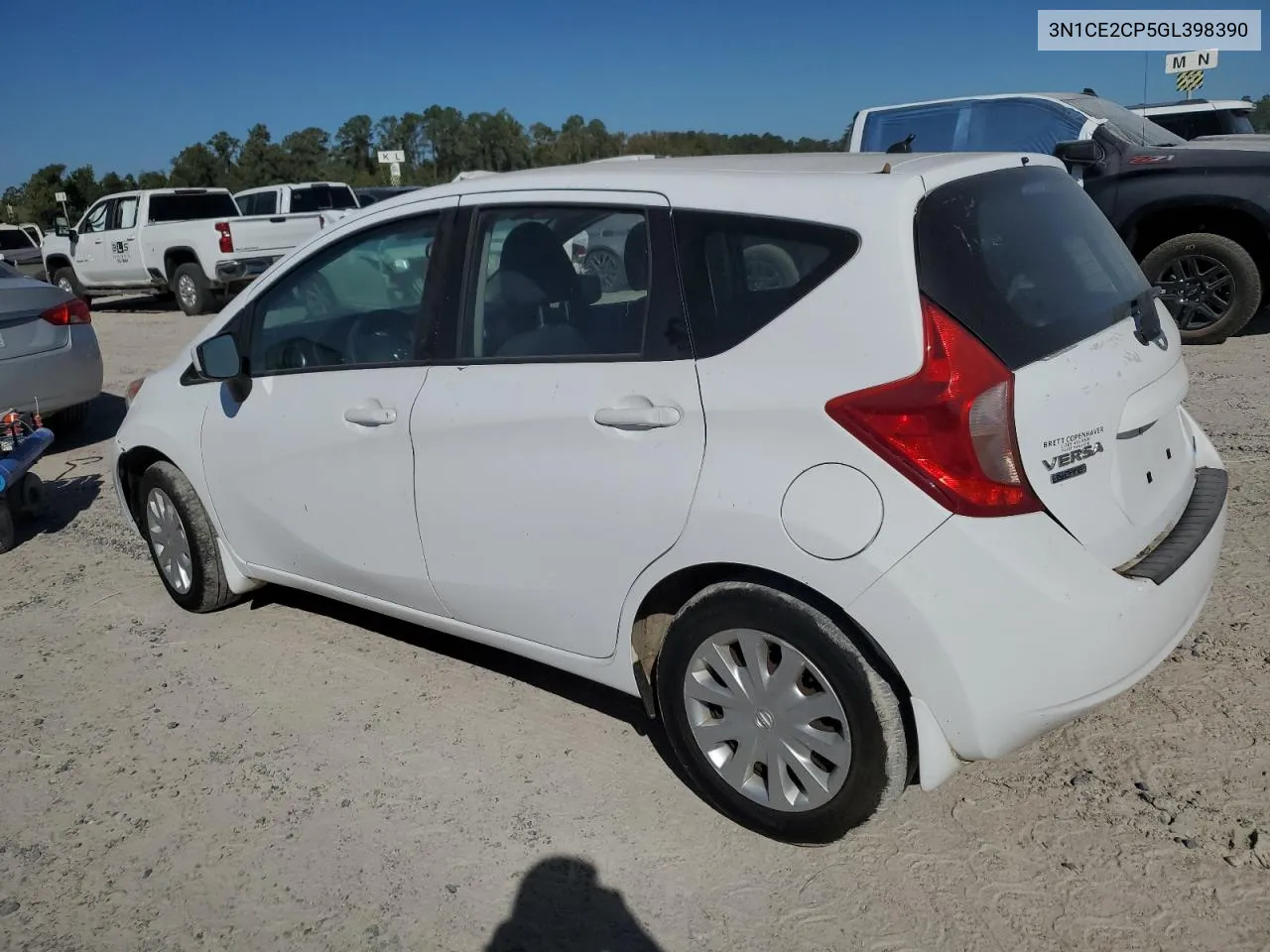 2016 Nissan Versa Note S VIN: 3N1CE2CP5GL398390 Lot: 76255444