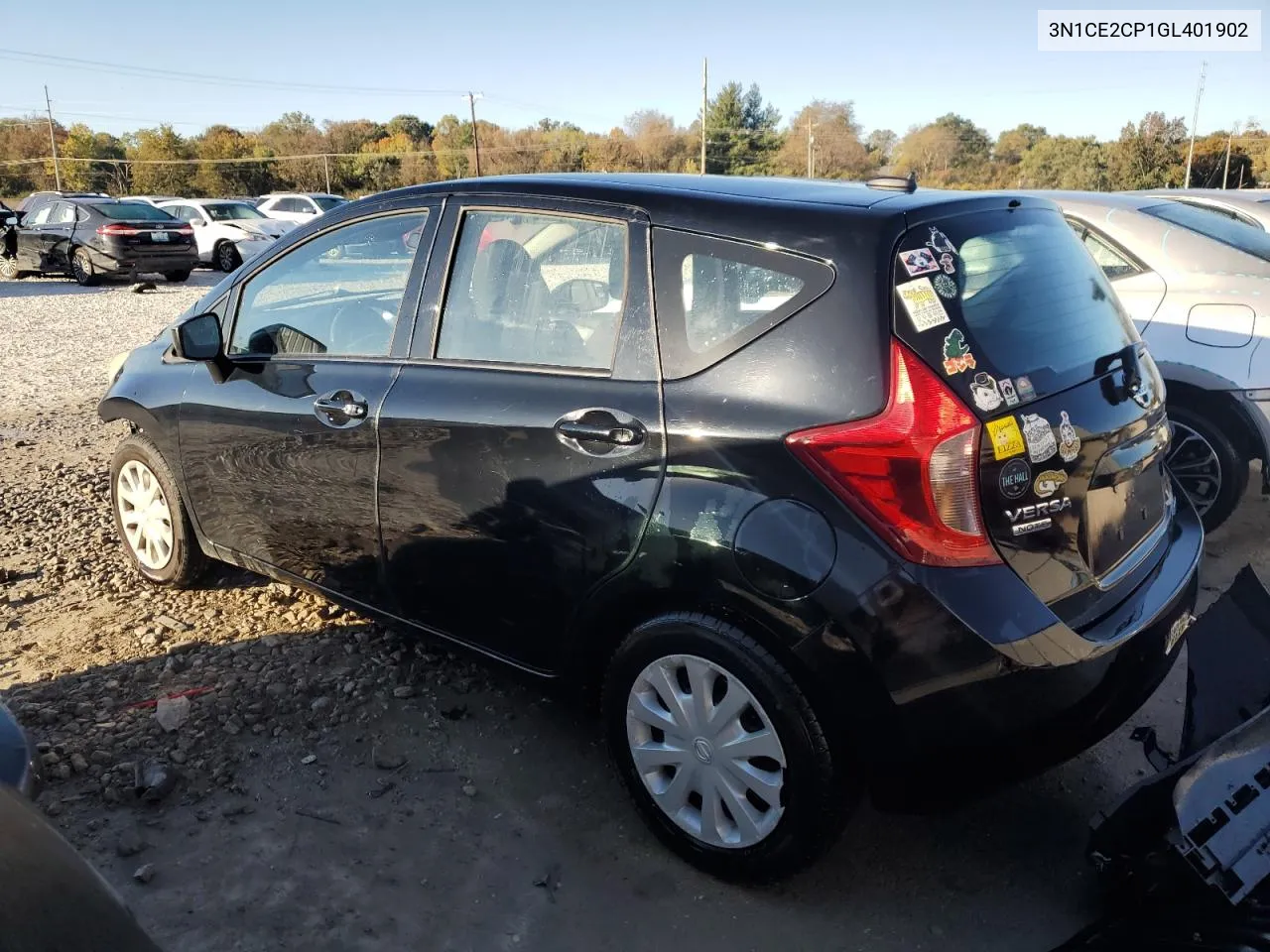 2016 Nissan Versa Note S VIN: 3N1CE2CP1GL401902 Lot: 76343384