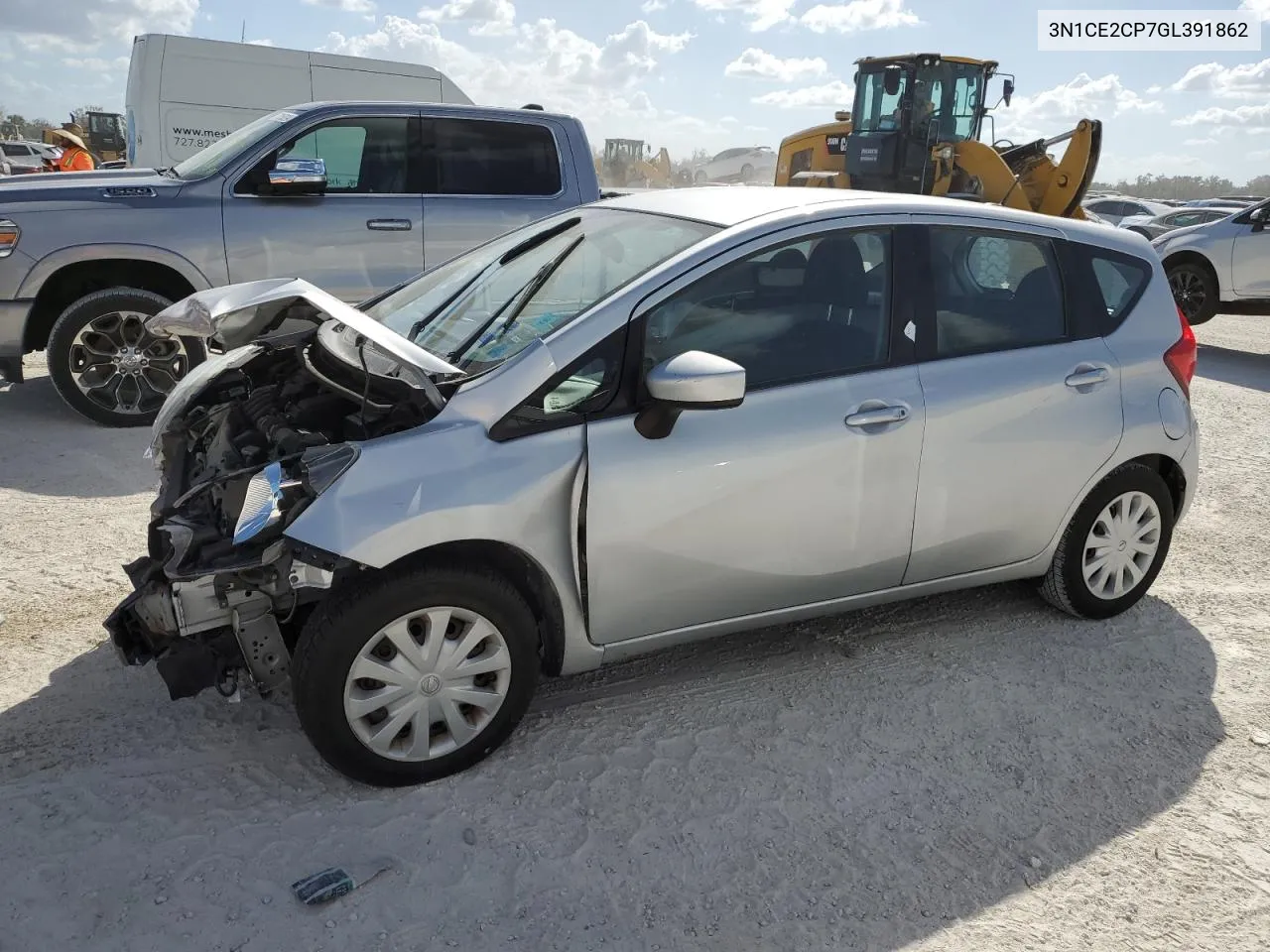 2016 Nissan Versa Note S VIN: 3N1CE2CP7GL391862 Lot: 76352704