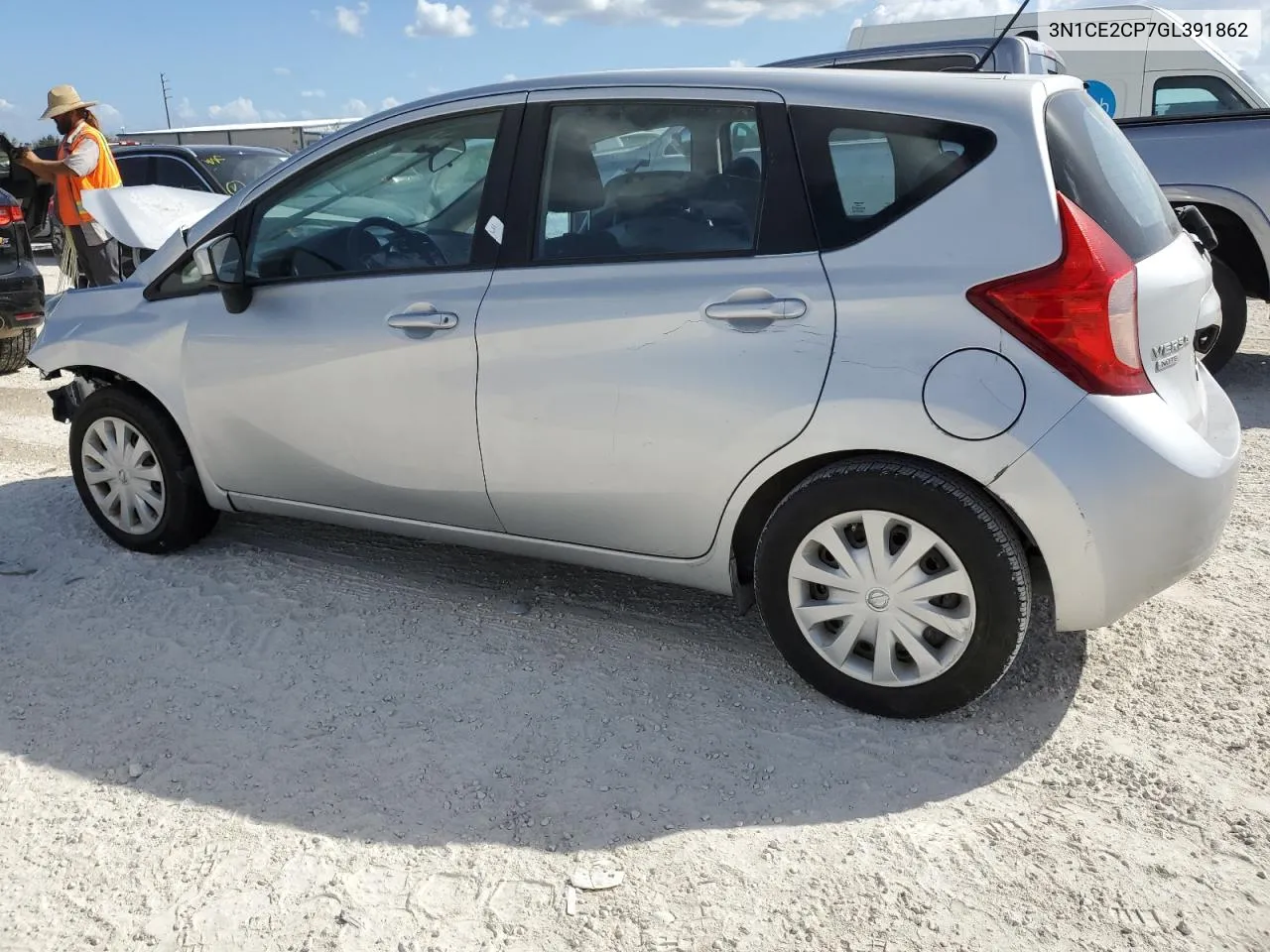 2016 Nissan Versa Note S VIN: 3N1CE2CP7GL391862 Lot: 76352704