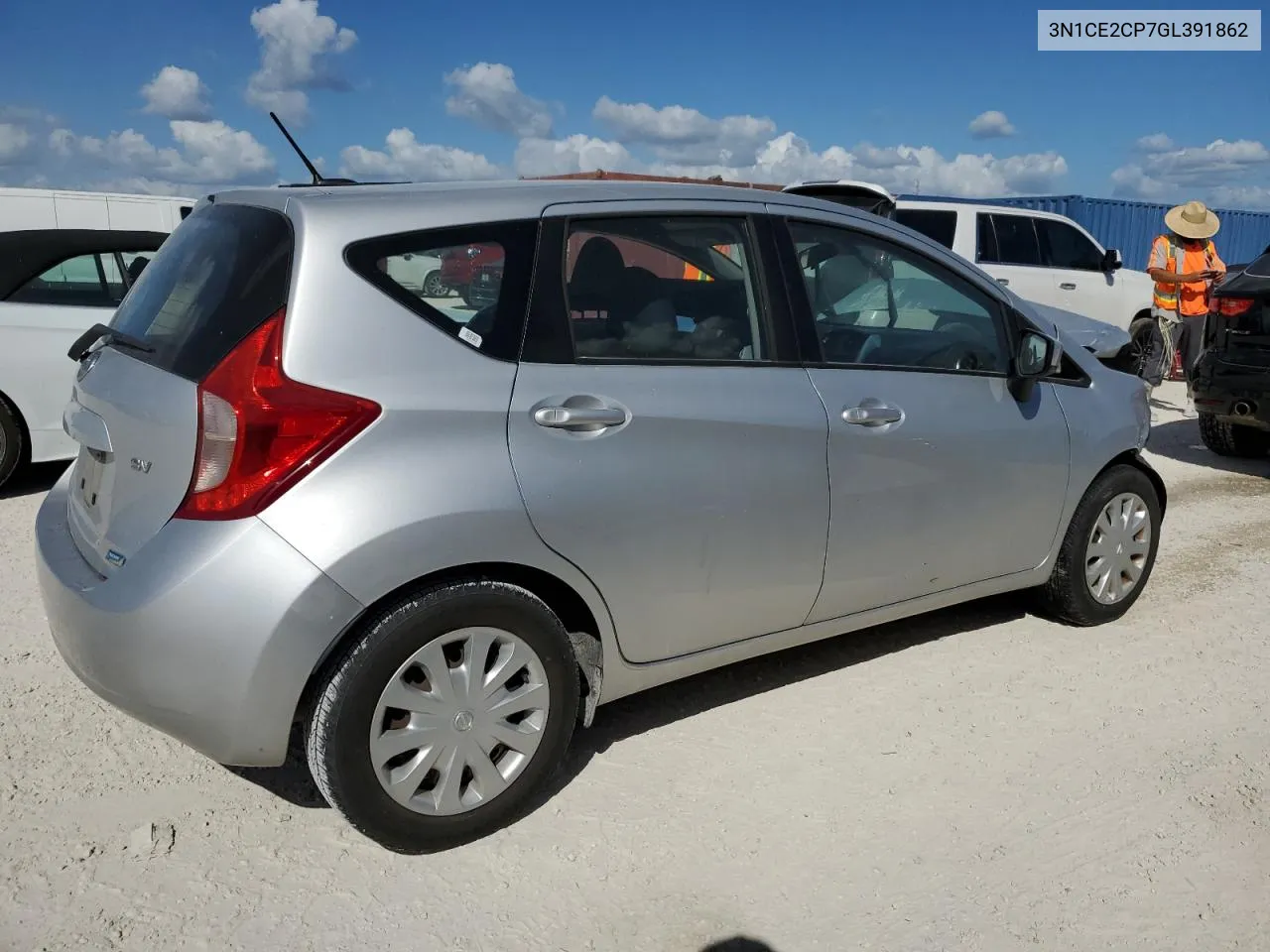 2016 Nissan Versa Note S VIN: 3N1CE2CP7GL391862 Lot: 76352704