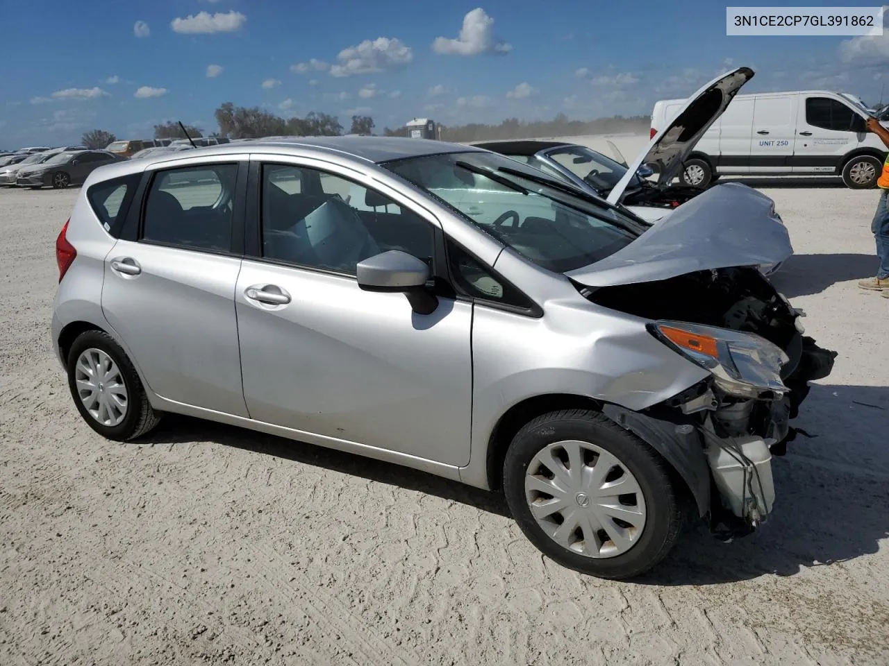 2016 Nissan Versa Note S VIN: 3N1CE2CP7GL391862 Lot: 76352704