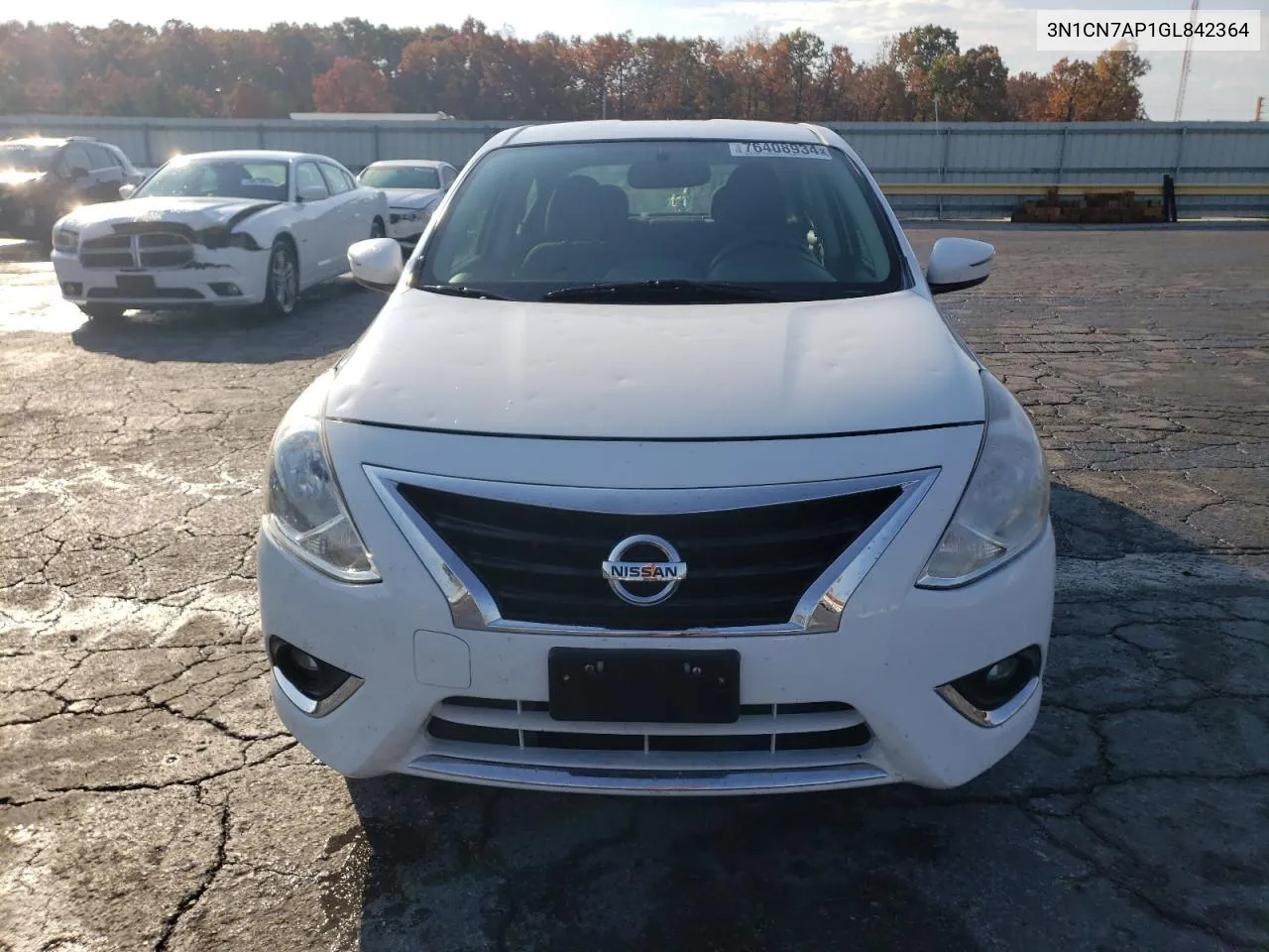 3N1CN7AP1GL842364 2016 Nissan Versa S