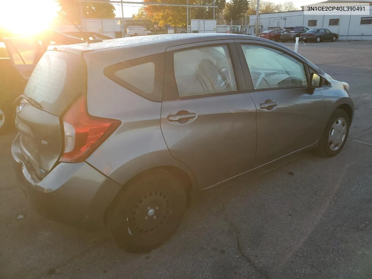 2016 Nissan Versa Note S VIN: 3N1CE2CP4GL390491 Lot: 76920054