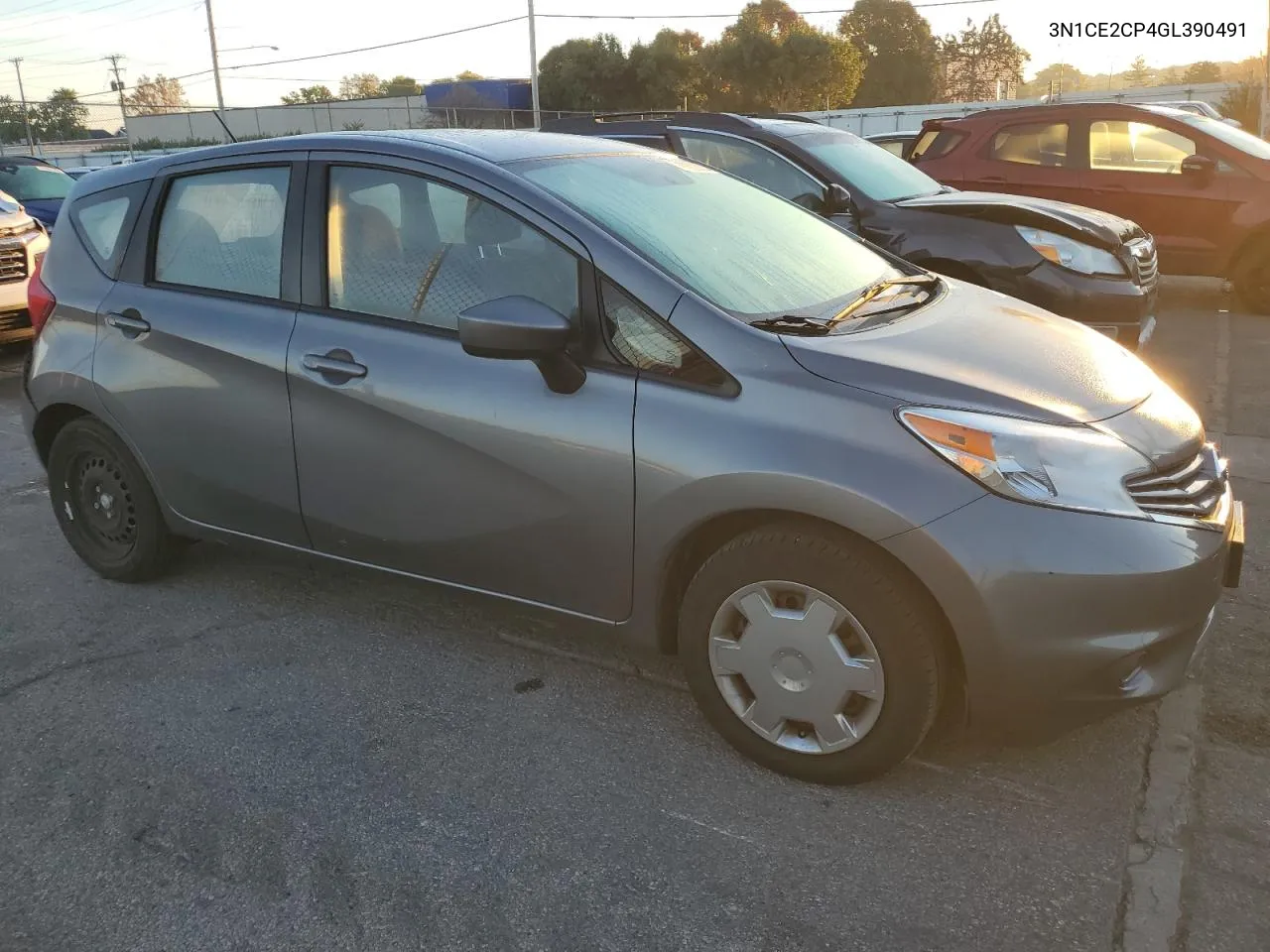 2016 Nissan Versa Note S VIN: 3N1CE2CP4GL390491 Lot: 76920054