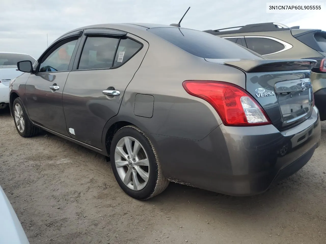 2016 Nissan Versa S VIN: 3N1CN7AP6GL905555 Lot: 76958364