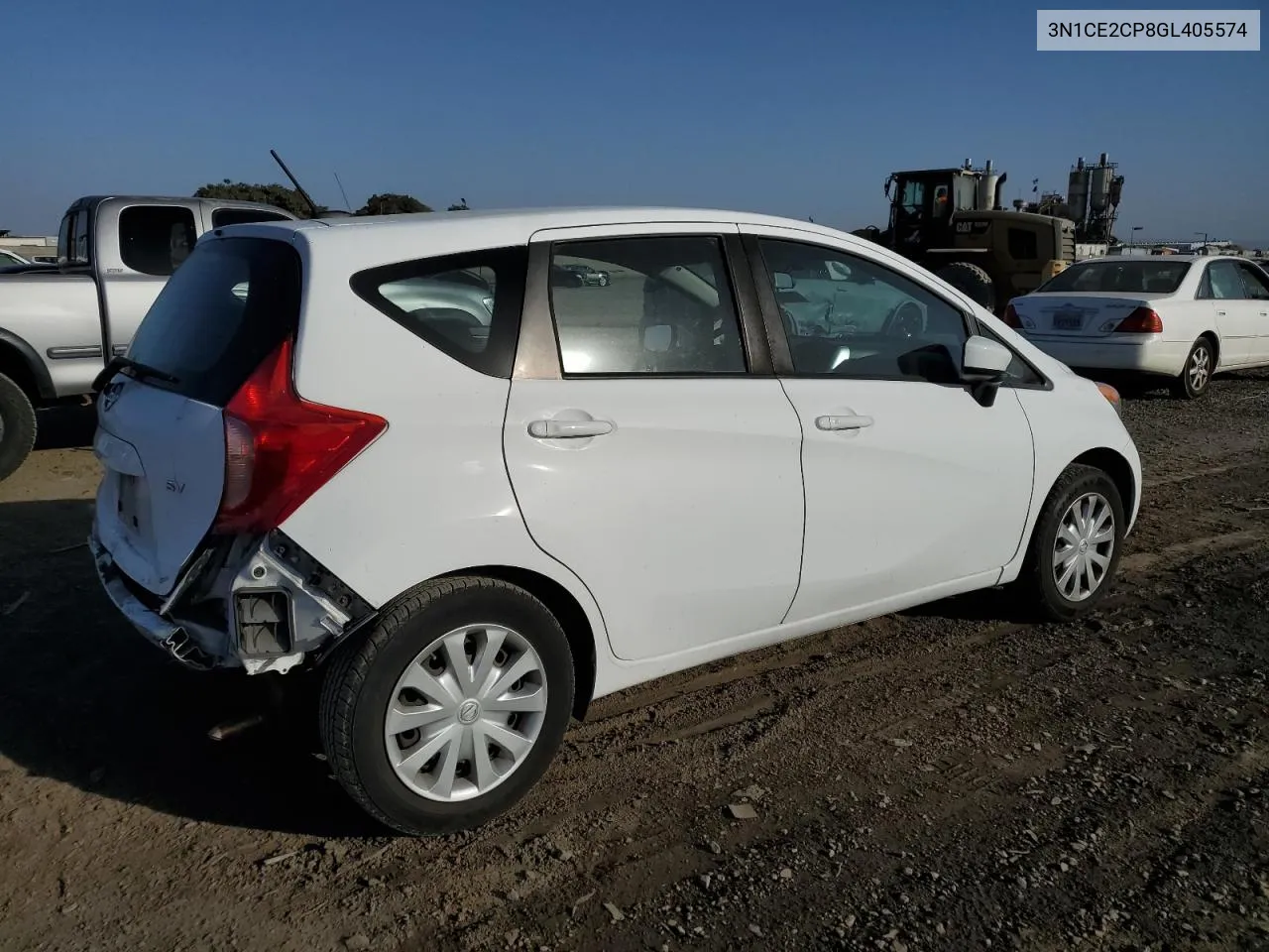 2016 Nissan Versa Note S VIN: 3N1CE2CP8GL405574 Lot: 77034754