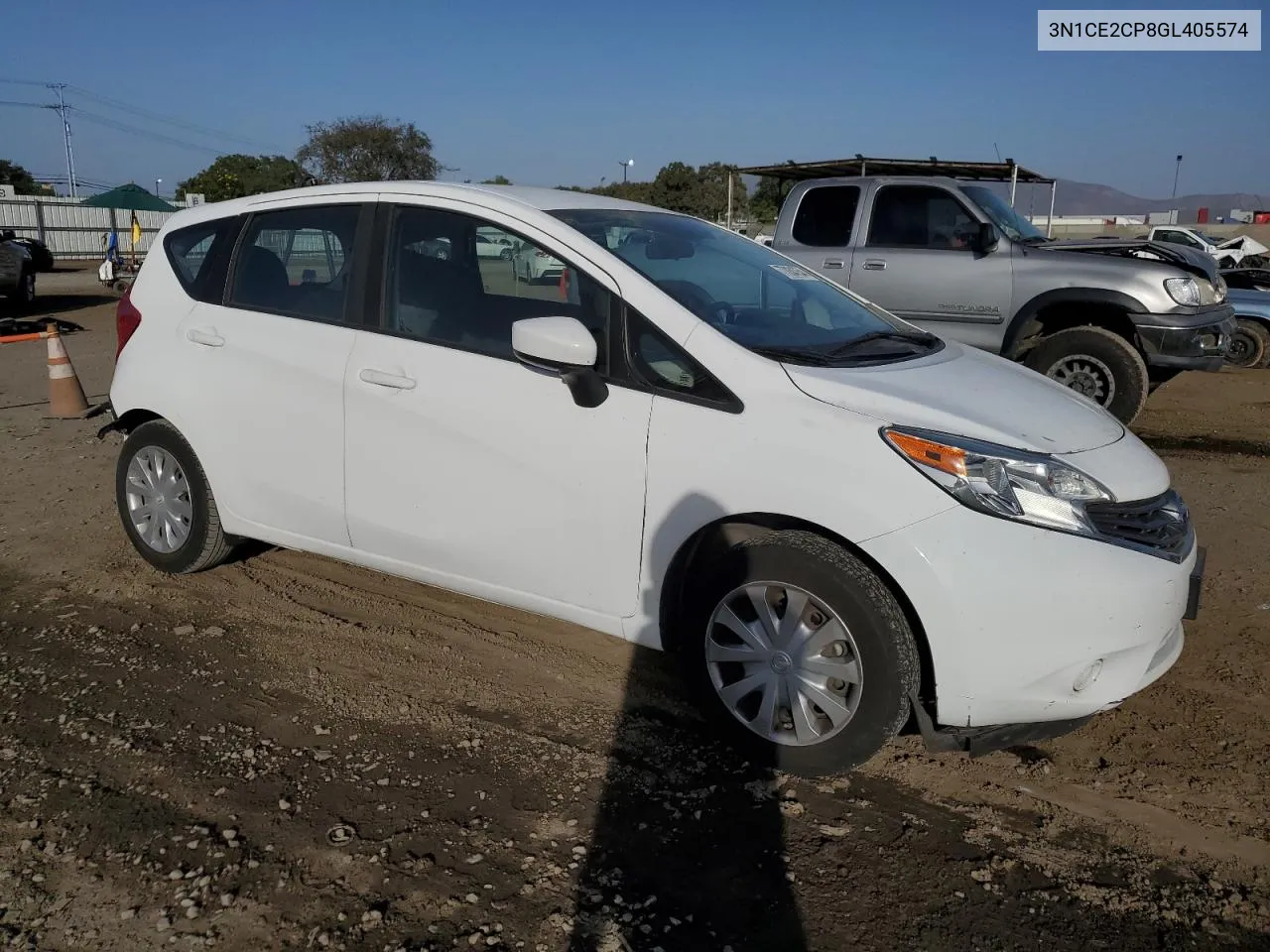 2016 Nissan Versa Note S VIN: 3N1CE2CP8GL405574 Lot: 77034754