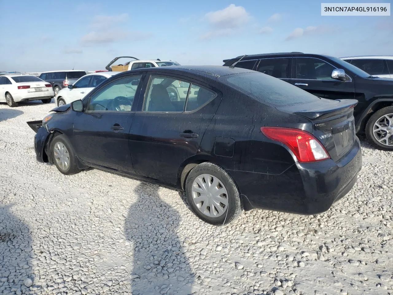 2016 Nissan Versa S VIN: 3N1CN7AP4GL916196 Lot: 77439834