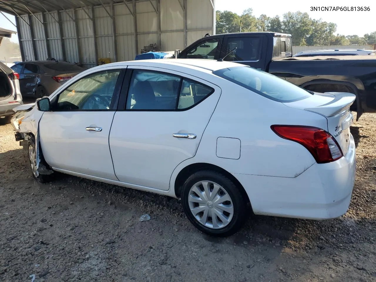 2016 Nissan Versa S VIN: 3N1CN7AP6GL813636 Lot: 77459504