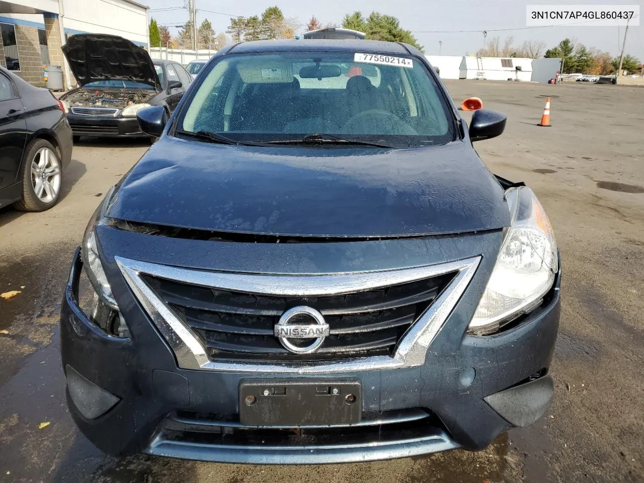 2016 Nissan Versa S VIN: 3N1CN7AP4GL860437 Lot: 77550214