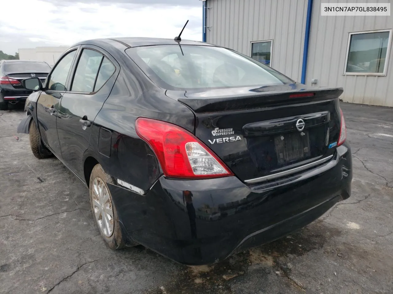 2016 Nissan Versa S VIN: 3N1CN7AP7GL838495 Lot: 77820754