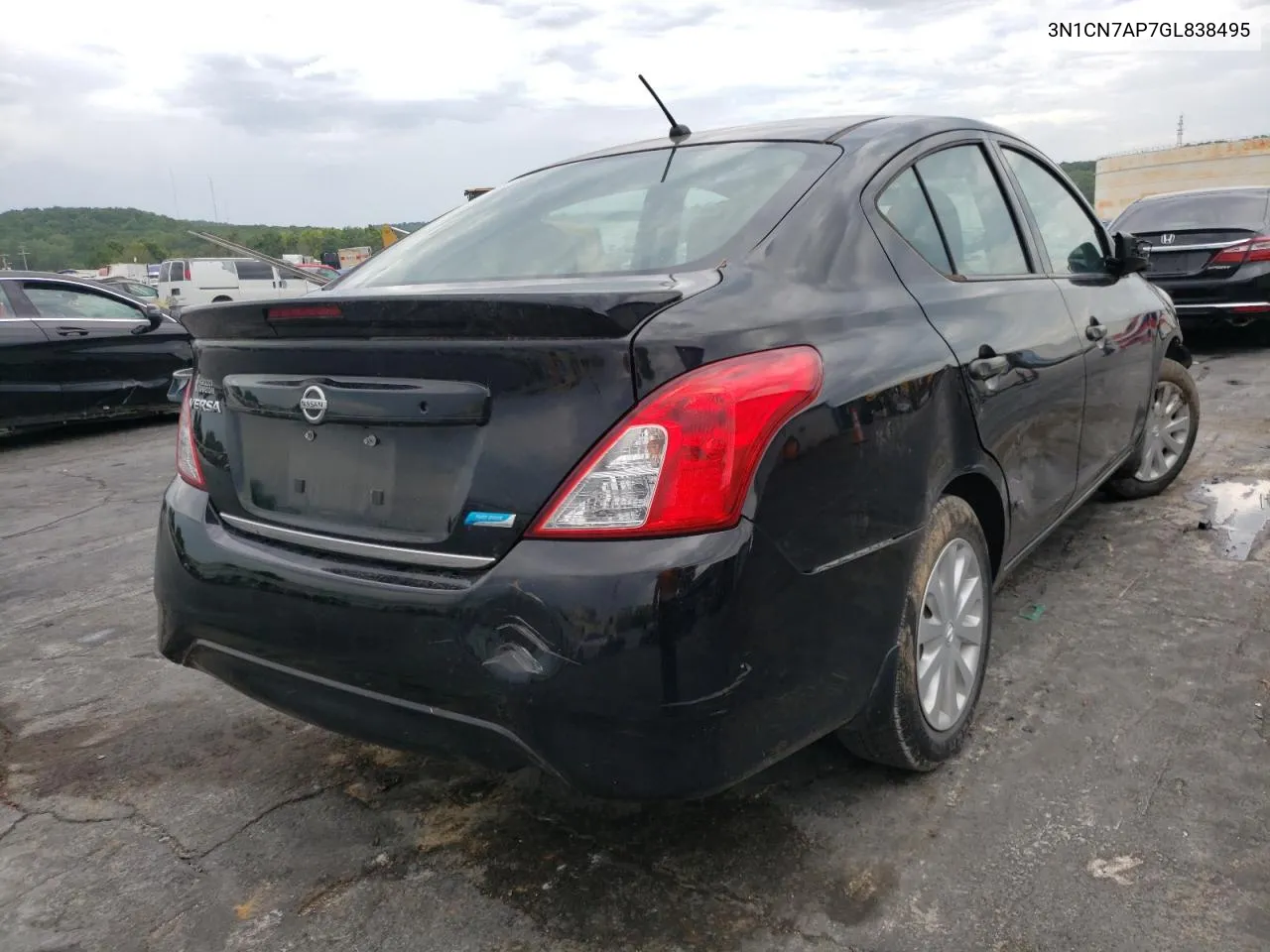 2016 Nissan Versa S VIN: 3N1CN7AP7GL838495 Lot: 77820754