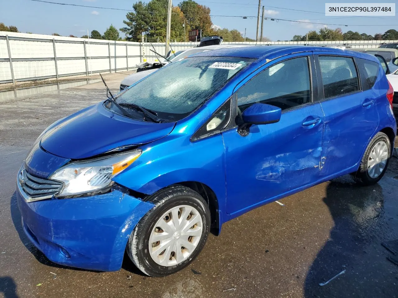 2016 Nissan Versa Note S VIN: 3N1CE2CP9GL397484 Lot: 78378884