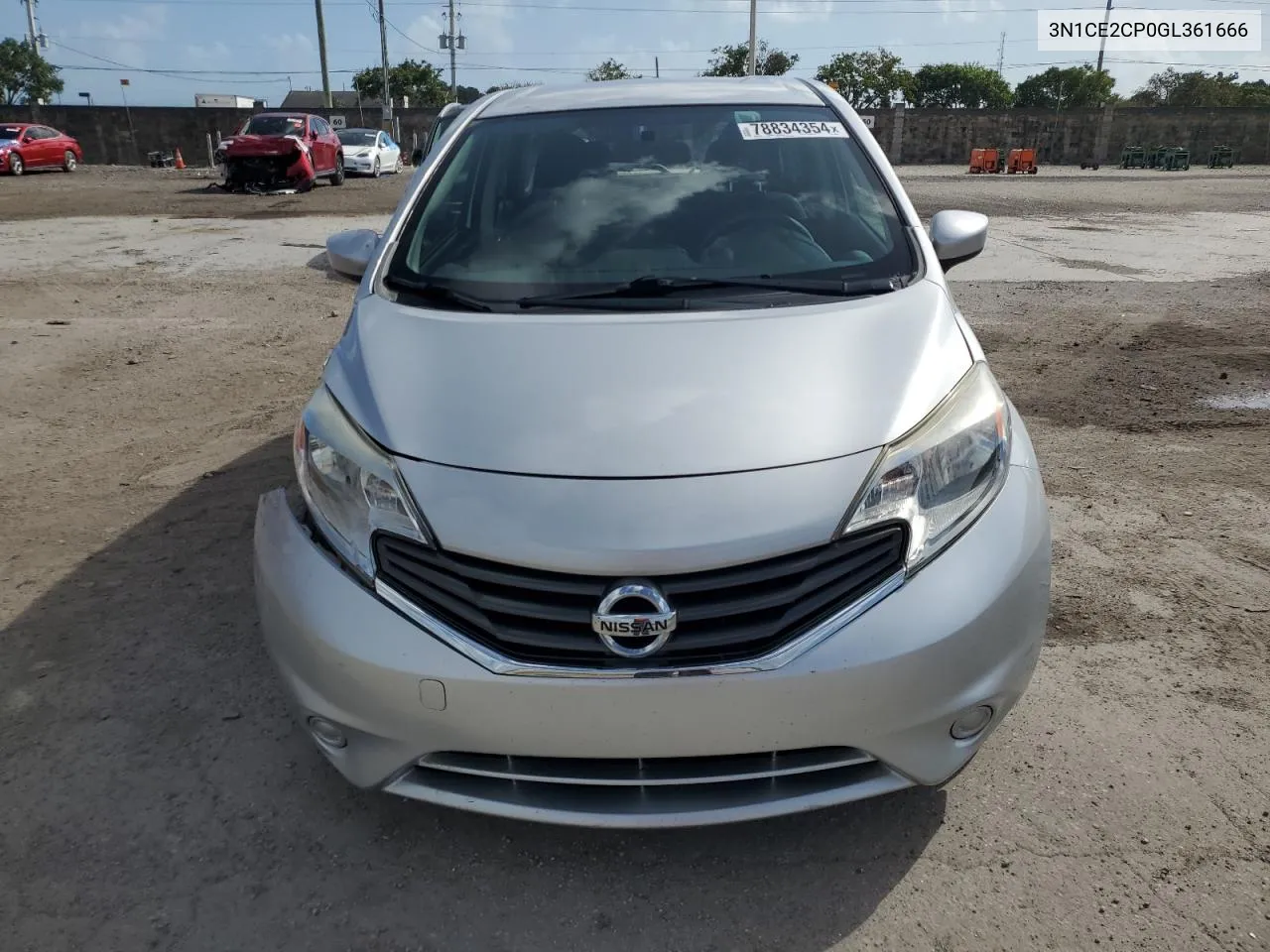 2016 Nissan Versa Note S VIN: 3N1CE2CP0GL361666 Lot: 78834354