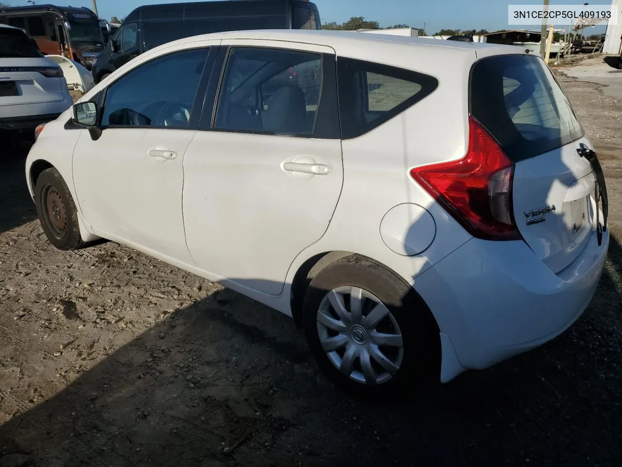 2016 Nissan Versa Note S VIN: 3N1CE2CP5GL409193 Lot: 78843794