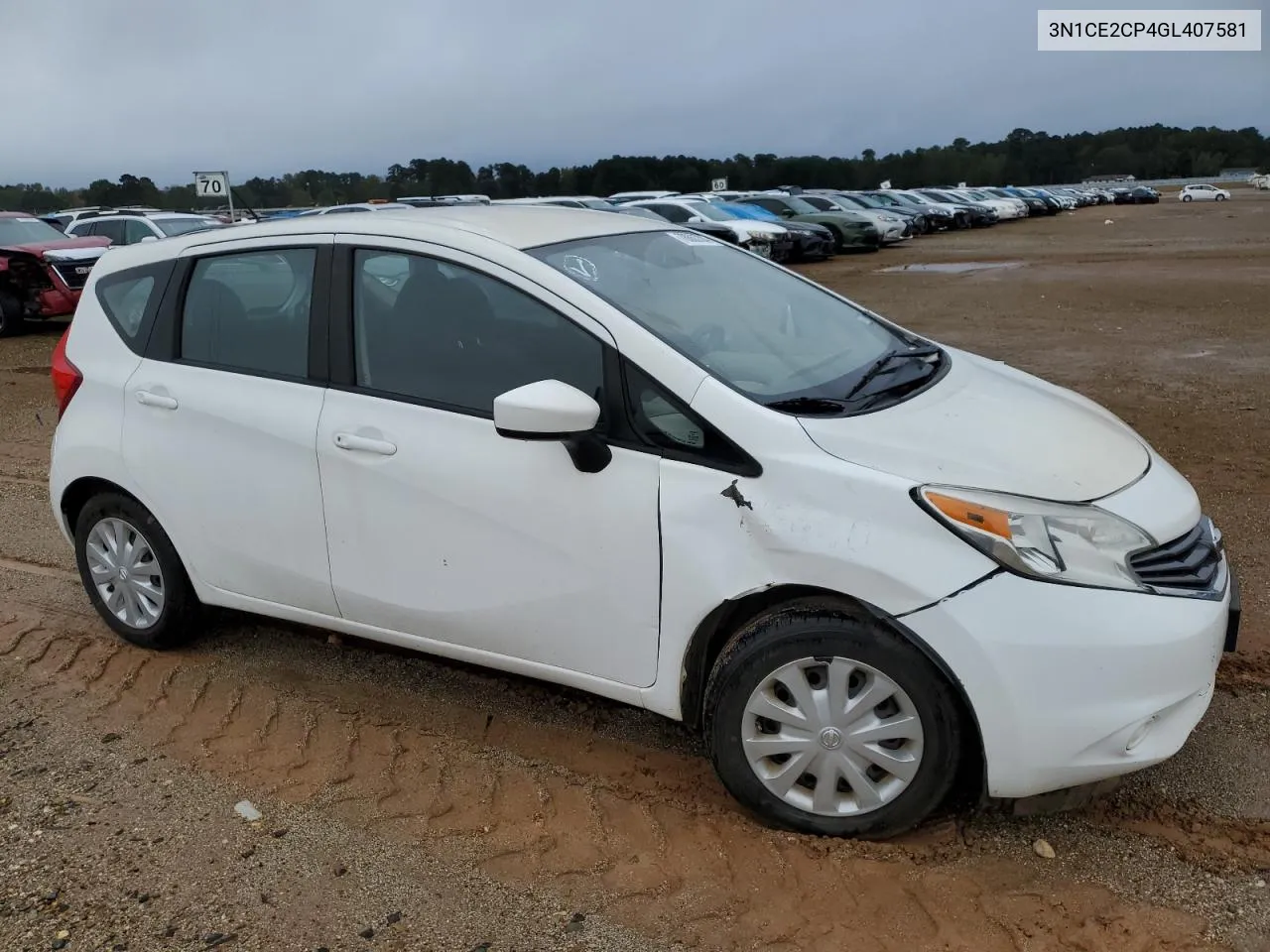 2016 Nissan Versa Note S VIN: 3N1CE2CP4GL407581 Lot: 78863704