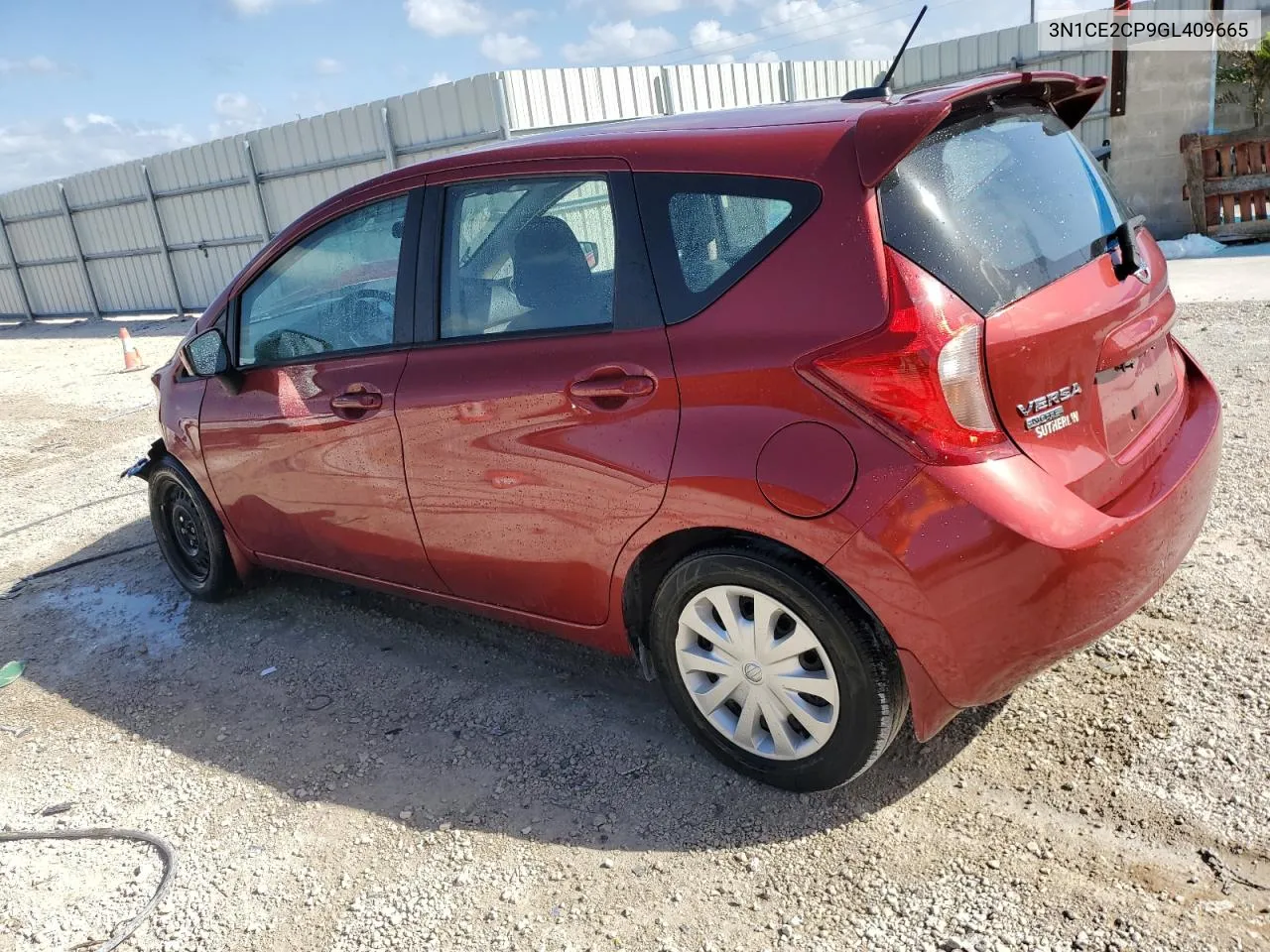 3N1CE2CP9GL409665 2016 Nissan Versa Note S