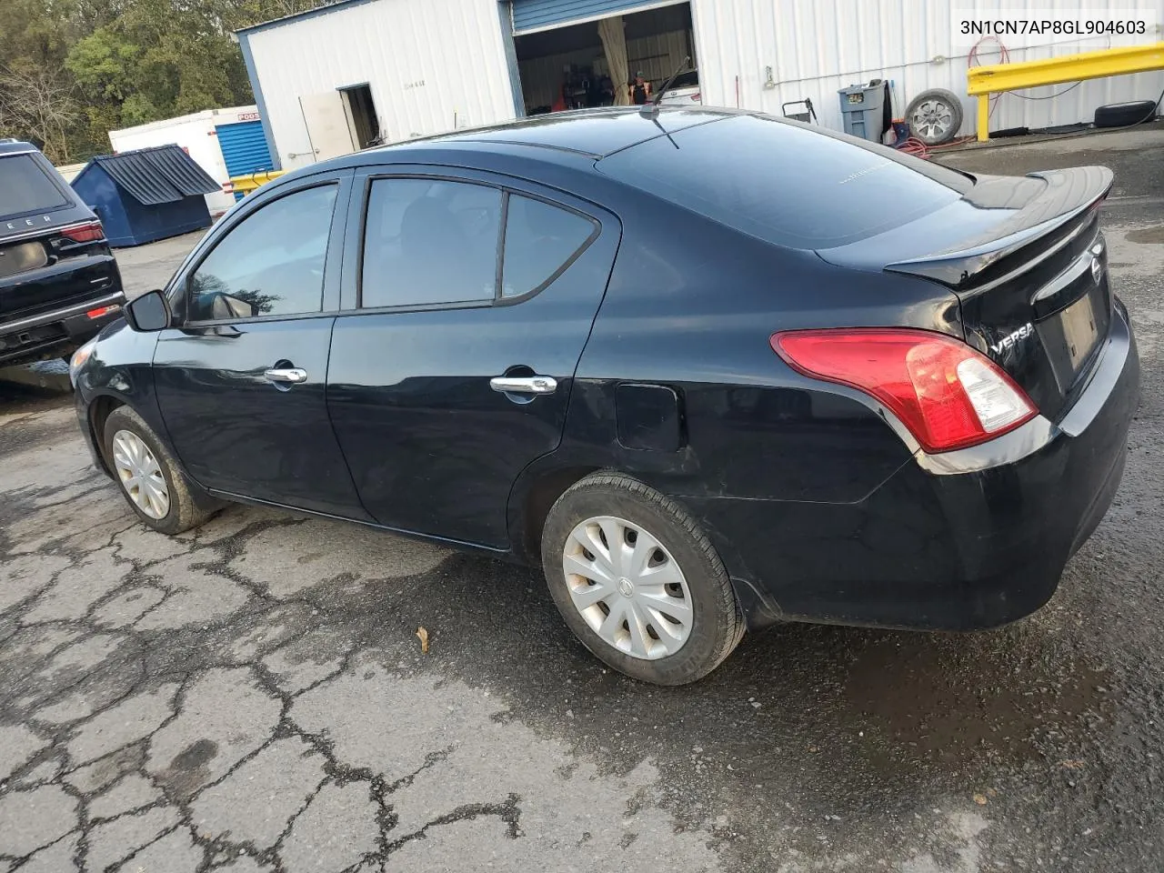 2016 Nissan Versa S VIN: 3N1CN7AP8GL904603 Lot: 78963774