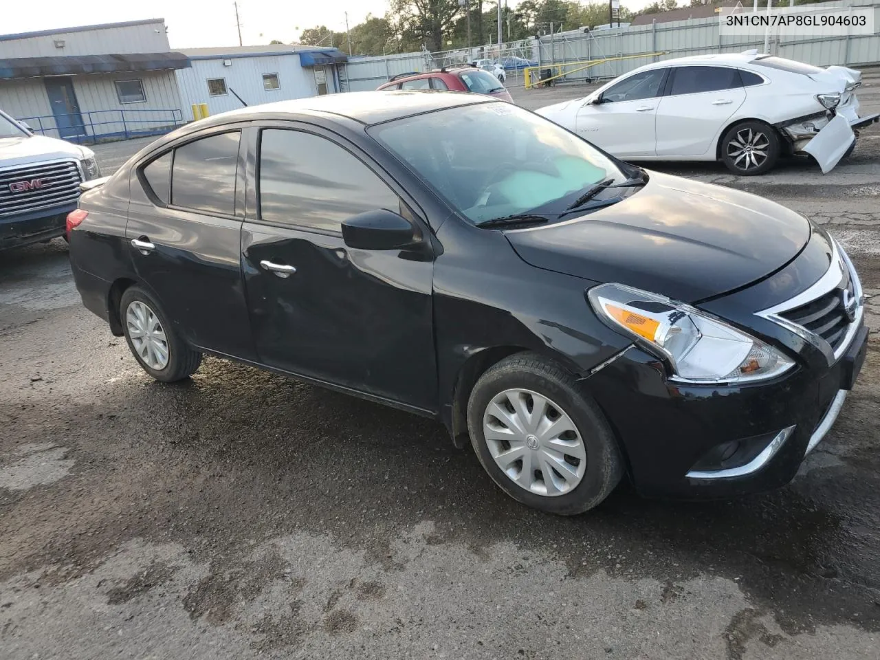 2016 Nissan Versa S VIN: 3N1CN7AP8GL904603 Lot: 78963774