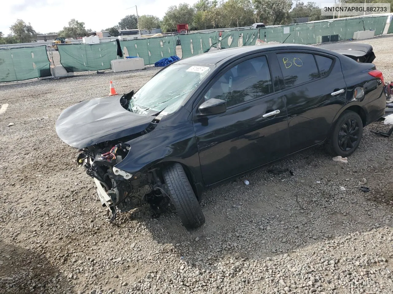 2016 Nissan Versa S VIN: 3N1CN7AP8GL882733 Lot: 79166574