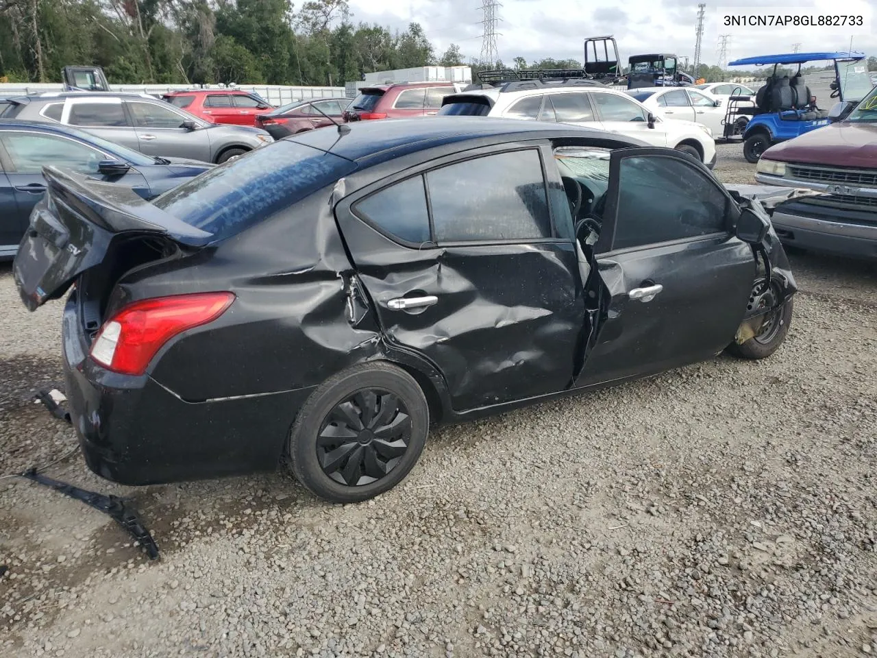 2016 Nissan Versa S VIN: 3N1CN7AP8GL882733 Lot: 79166574