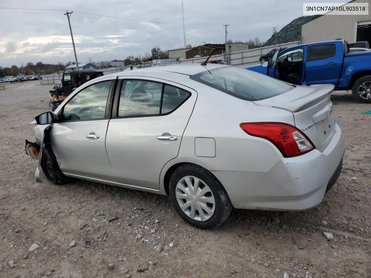 3N1CN7AP1GL903518 2016 Nissan Versa S