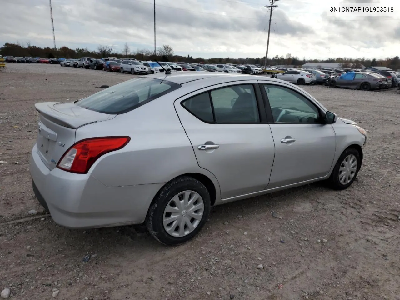 3N1CN7AP1GL903518 2016 Nissan Versa S