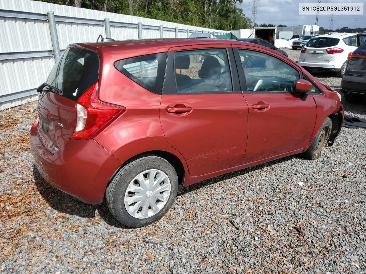 3N1CE2CP5GL351912 2016 Nissan Versa Note S