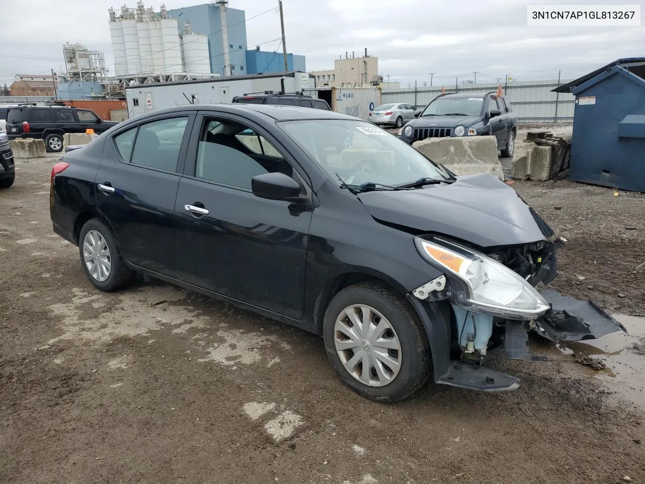 3N1CN7AP1GL813267 2016 Nissan Versa S