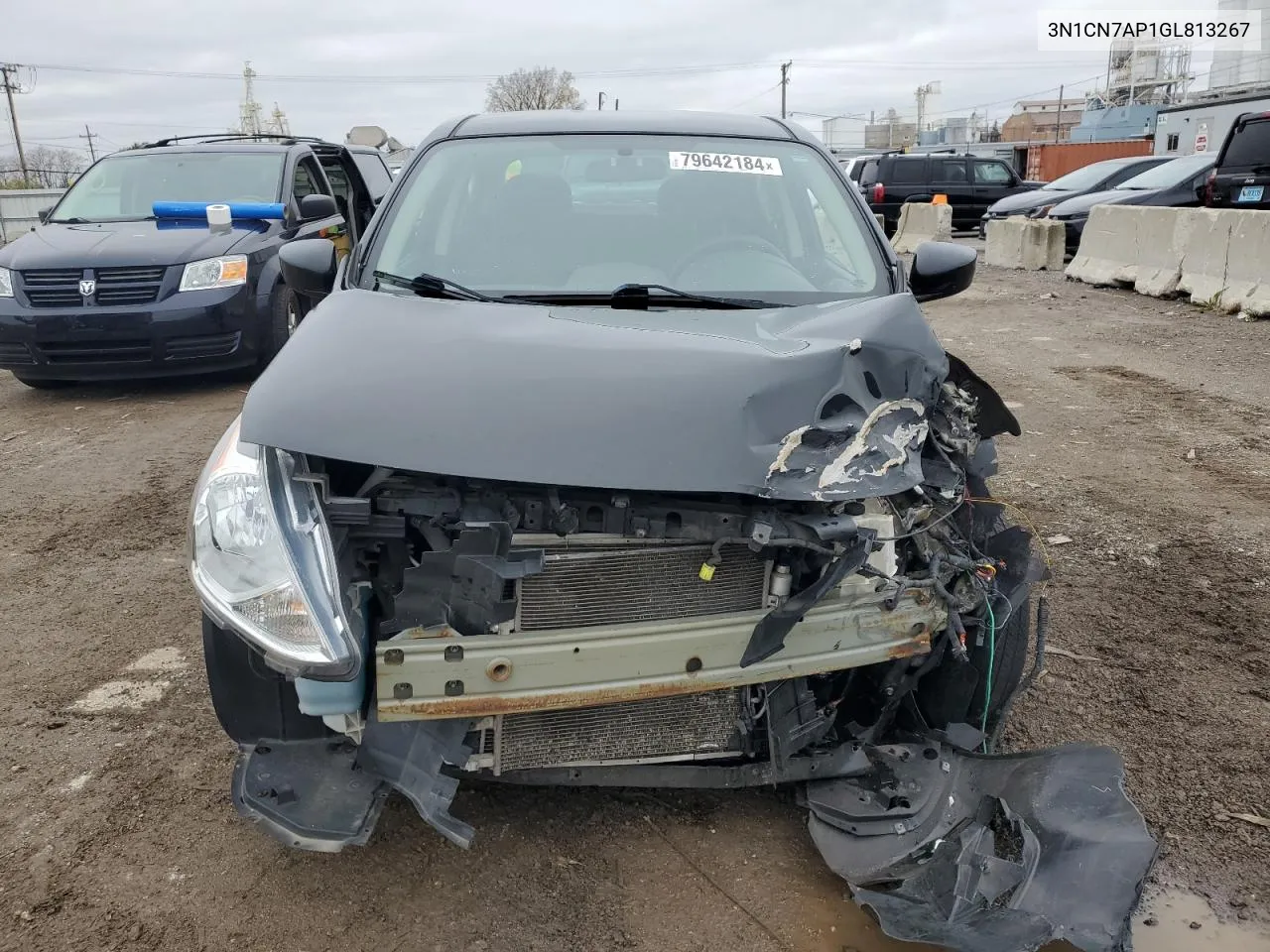 3N1CN7AP1GL813267 2016 Nissan Versa S