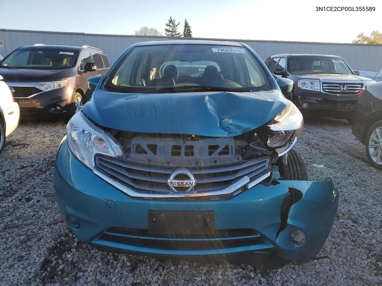 2016 Nissan Versa Note S VIN: 3N1CE2CP0GL355589 Lot: 79683944