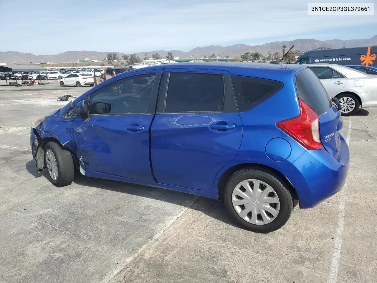 2016 Nissan Versa Note S VIN: 3N1CE2CP3GL379661 Lot: 79709744