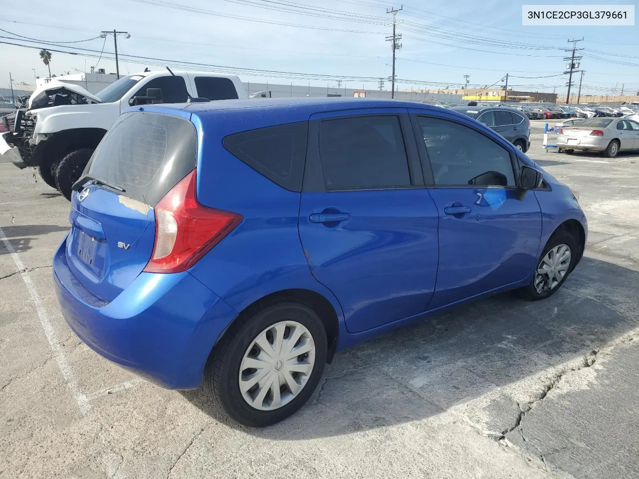 2016 Nissan Versa Note S VIN: 3N1CE2CP3GL379661 Lot: 79709744