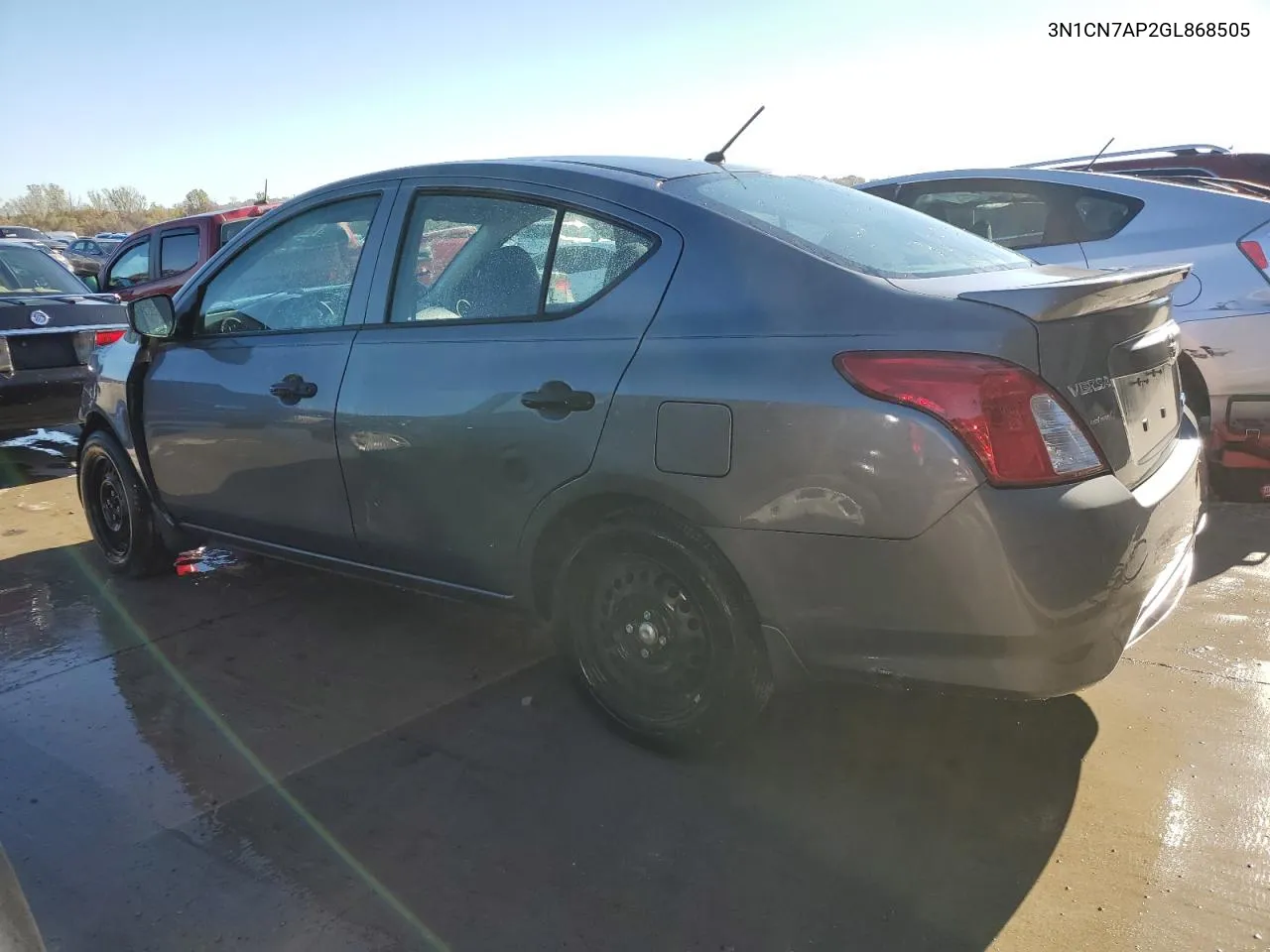 2016 Nissan Versa S VIN: 3N1CN7AP2GL868505 Lot: 79945314