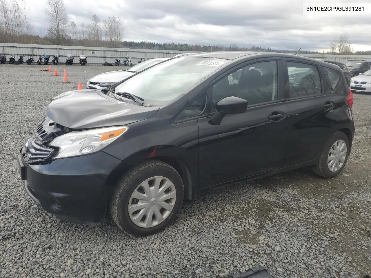 2016 Nissan Versa Note S VIN: 3N1CE2CP9GL391281 Lot: 80232374