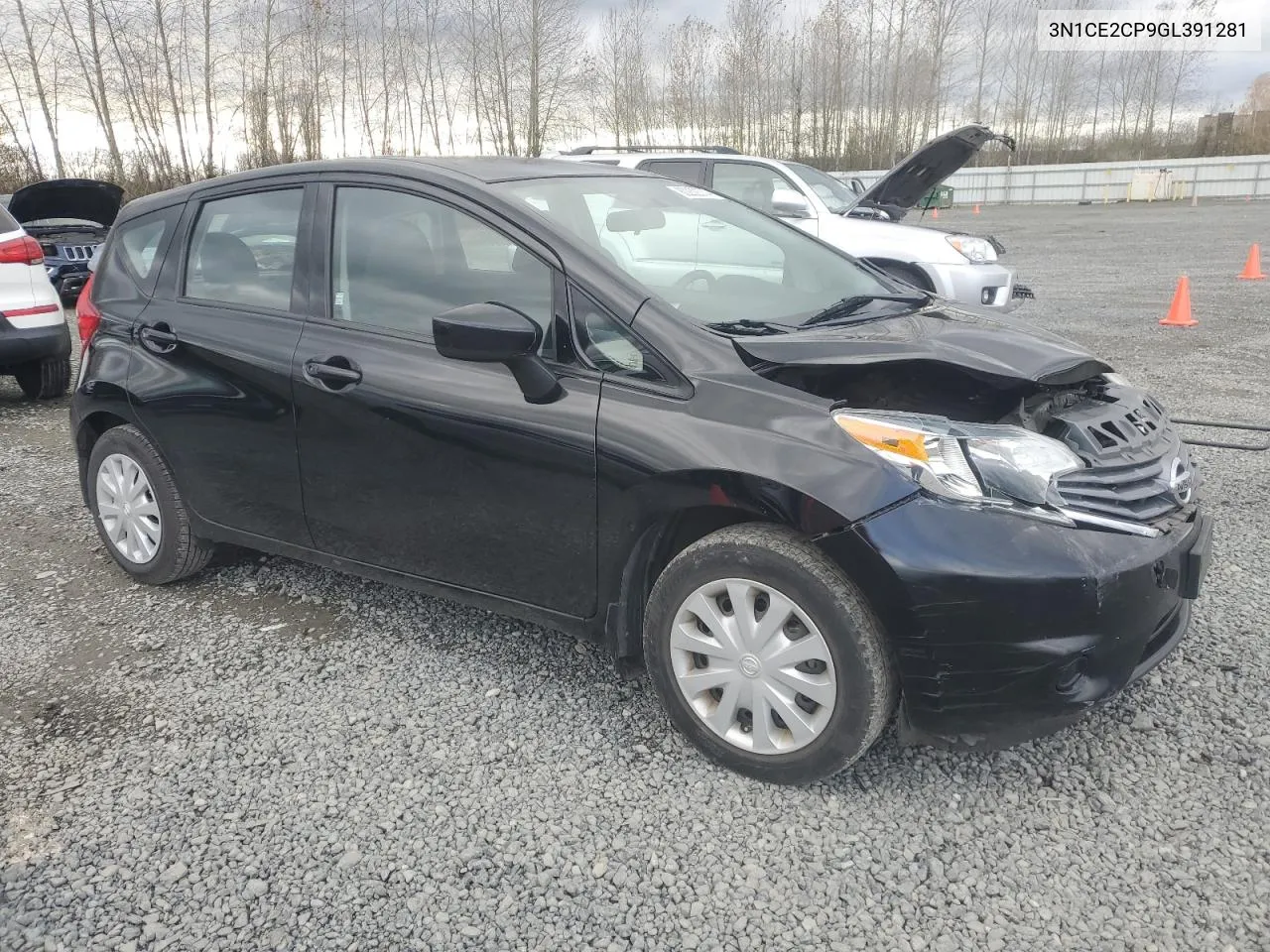 2016 Nissan Versa Note S VIN: 3N1CE2CP9GL391281 Lot: 80232374