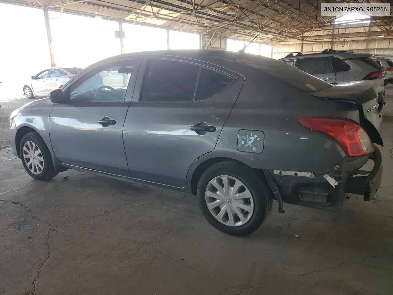 2016 Nissan Versa S VIN: 3N1CN7APXGL905266 Lot: 80345874