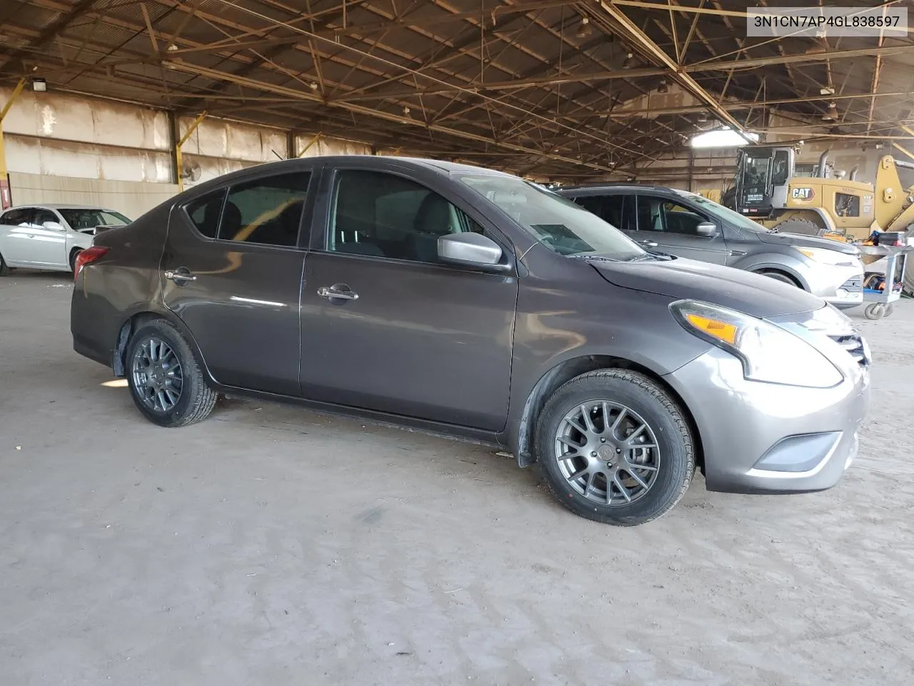 2016 Nissan Versa S VIN: 3N1CN7AP4GL838597 Lot: 81378344