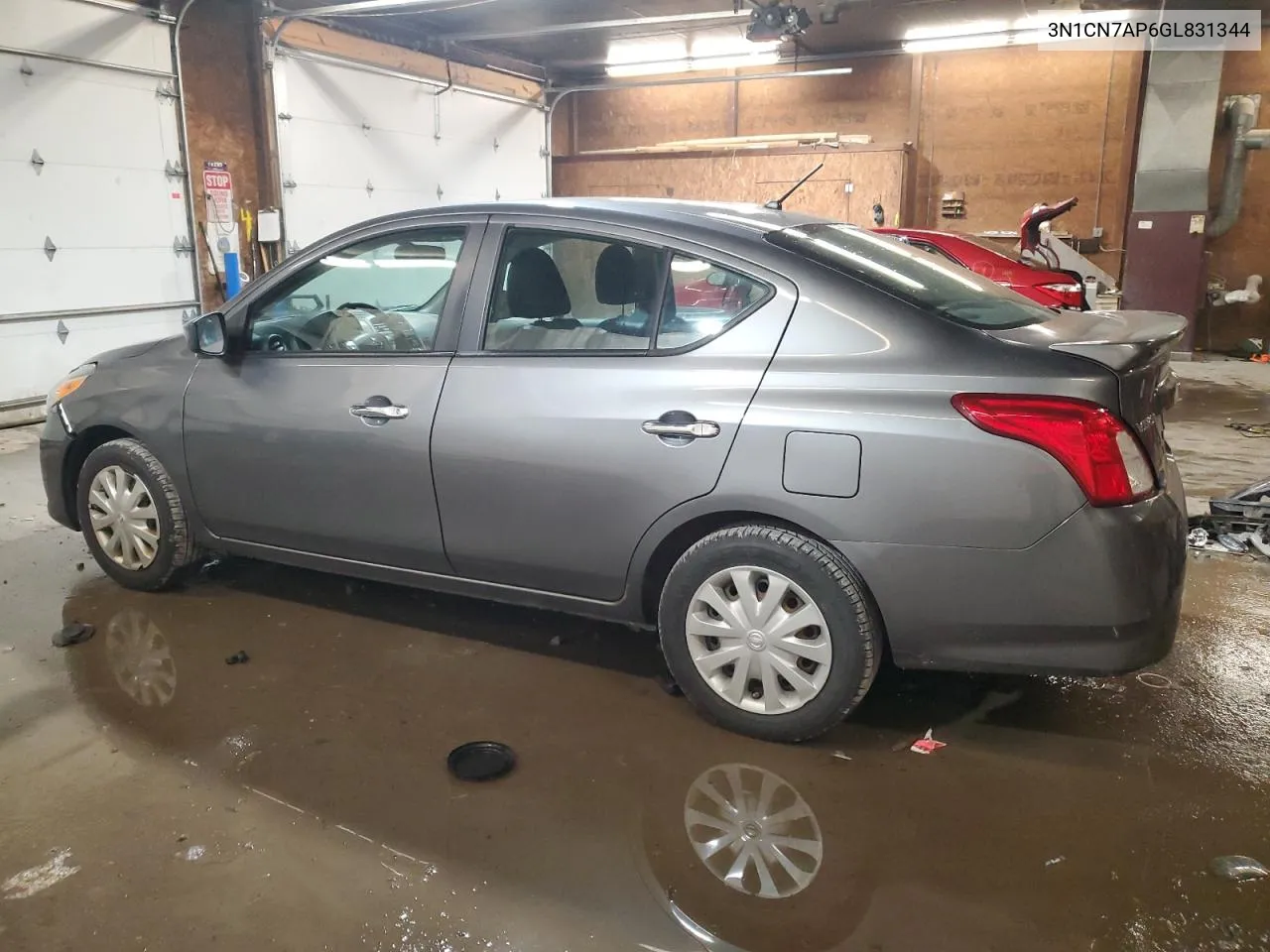 2016 Nissan Versa S VIN: 3N1CN7AP6GL831344 Lot: 81490884