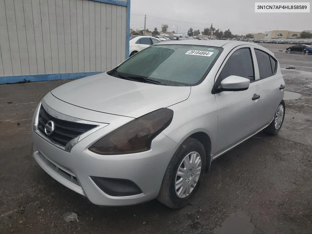 2017 Nissan Versa S VIN: 3N1CN7AP4HL858589 Lot: 39184864