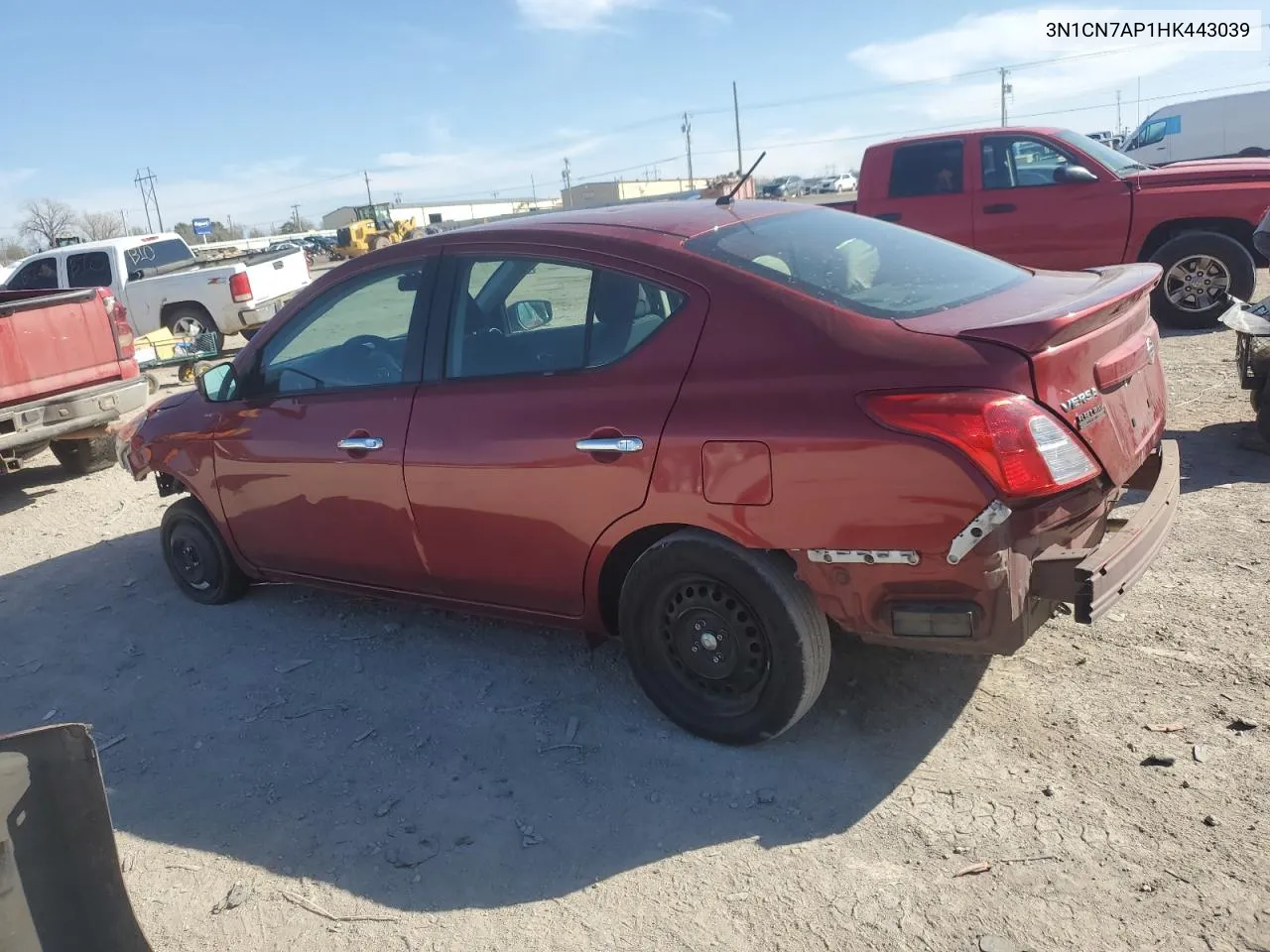 3N1CN7AP1HK443039 2017 Nissan Versa S